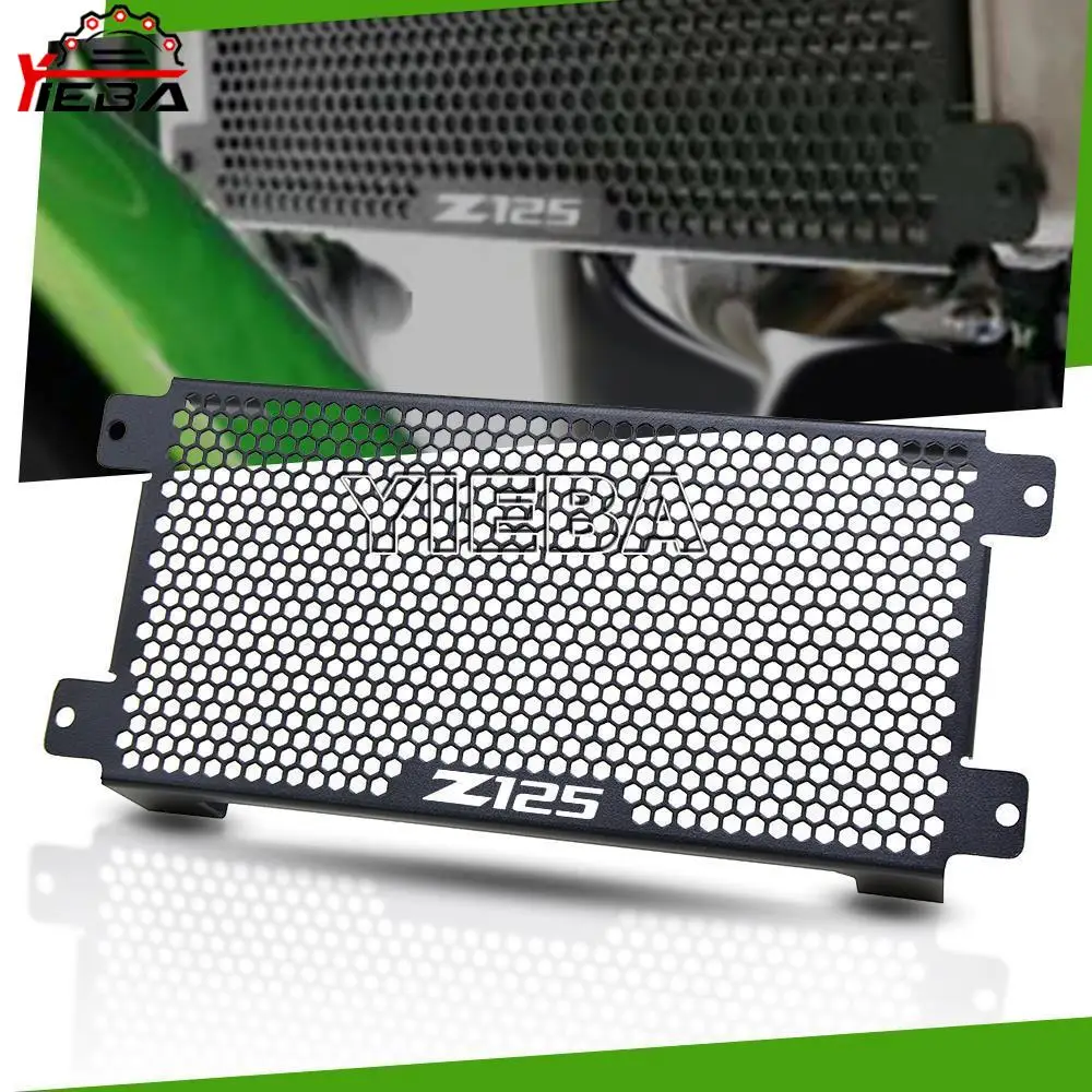 

Radiator Guard For Kawasaki Ninja 125 Z125 2019 2020 Motorcycle Accessories Aluminium Radiator Grille Protector Cover Ninja125