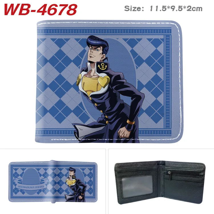 E-Mell JoJos Bizarre Adventure Stone Ocean Jolyne Cujoh Costello Foo Fighters Weather Report Zip Wallet