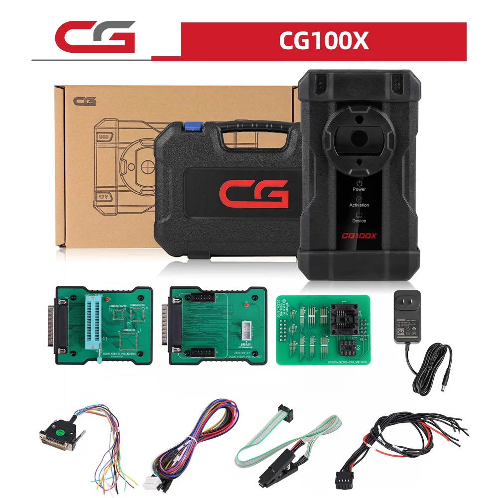 

Программатор нового поколения CGDI CG100X для чтения чипов, сброса и регулировки пробега подушки безопасности