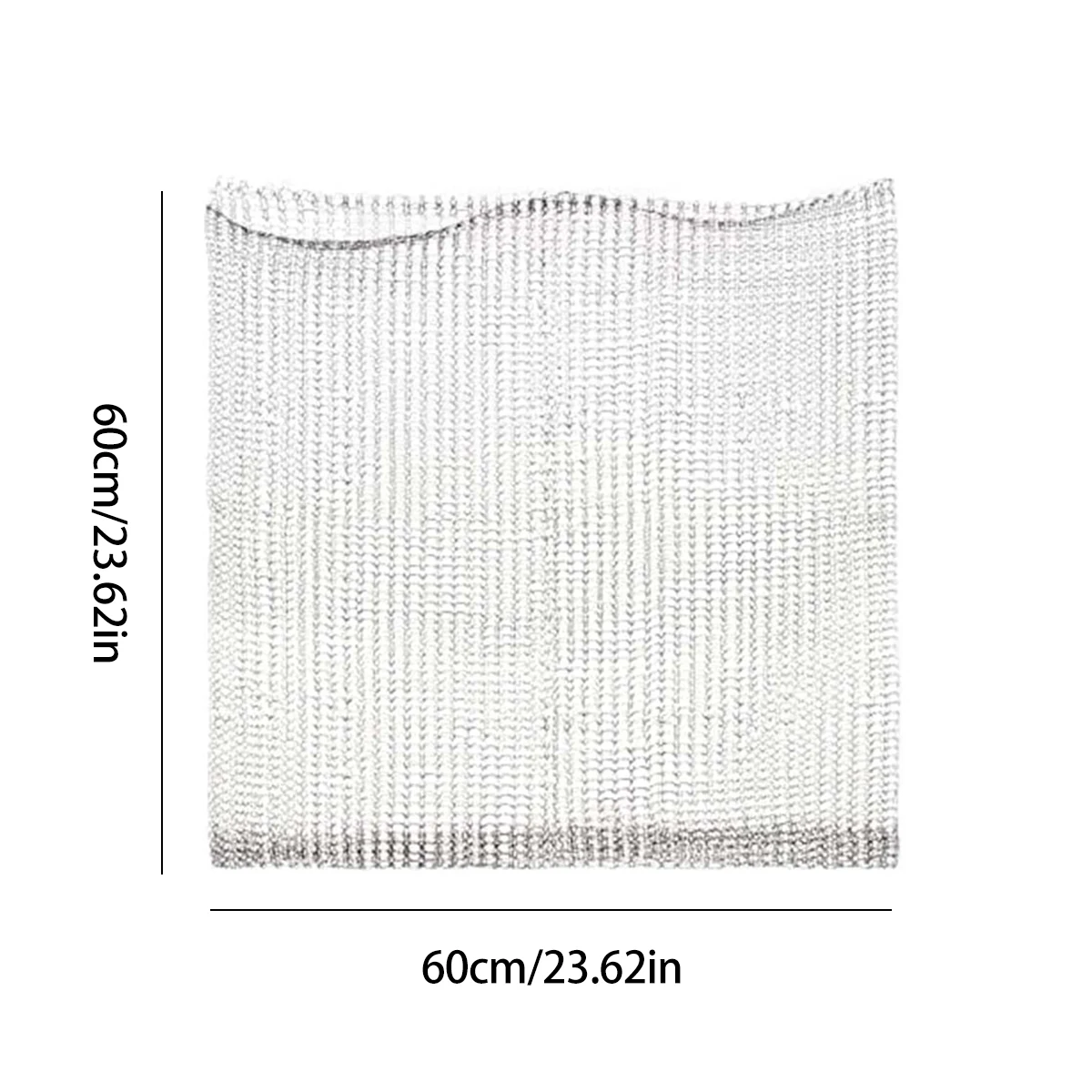 Металлические сетчатые пакеты из нержавеющей стали для цветов и растений укусов