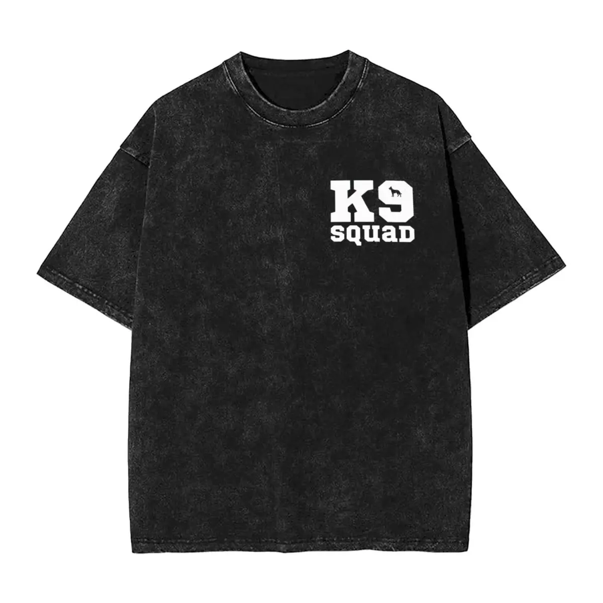 Мужские футболки K9 Squad Dog Tees Пляжная забавная футболка с короткими рукавами и
