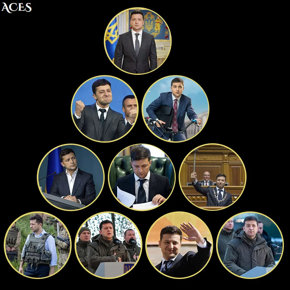 

Президент Украины монеты золотые монеты зеленски памятные монеты оригинальные монеты на заказ сувенирные монеты коллекционные предметы Д...