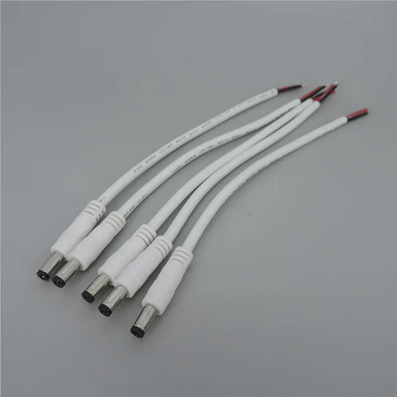 5 пар 18awg 7A DC Мужской провод женский Разъем удлинитель питания кабель мм x 2 1 медная