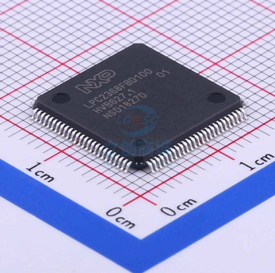 100% New Original LPC2368FBD100 Package LQFP-100 New Original Genuine Microcontroller (MCU/MPU/SOC) IC Chi