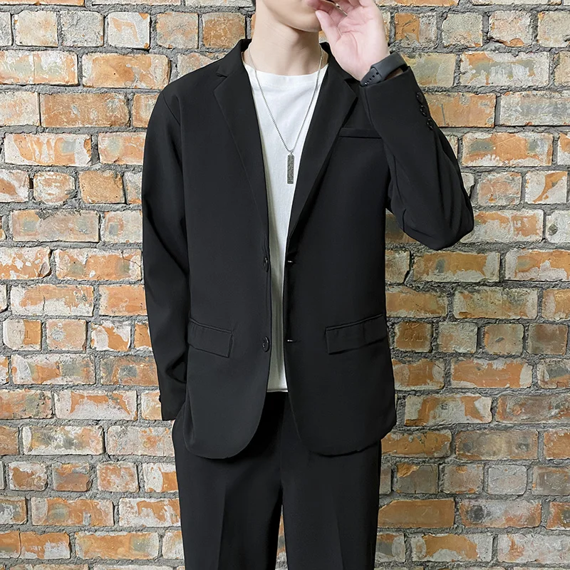  Новый маленький мужской костюм в Корейском стиле модный деловой повседневный