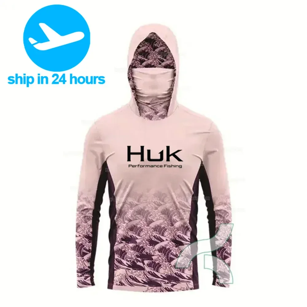 Мужская быстросохнущая одежда для рыбалки с длинным рукавом