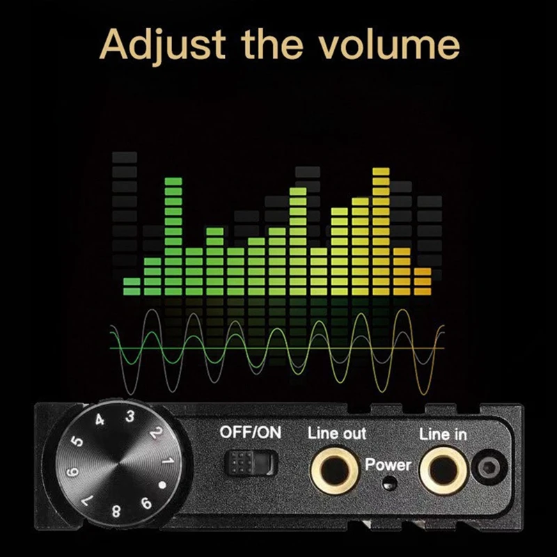 Hi-Fi BASS усилитель для наушников 16-600 Ом