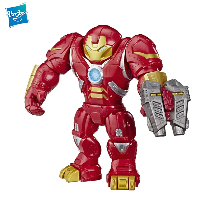 

Hasbro Marvel Superhero Adventure Mega Mighties Hulkbuster Superhero Series Iron Man Anti-Hulk Armored Model Toy E6668