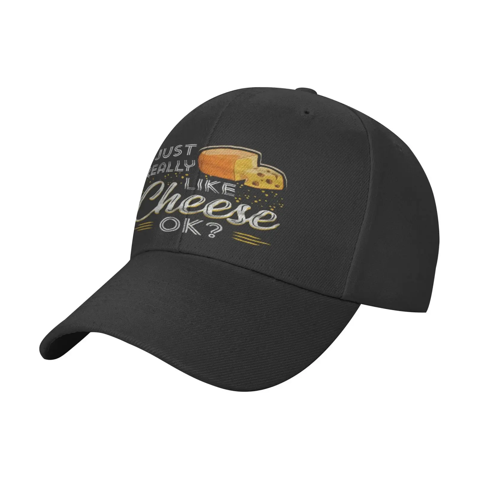

Я просто очень люблю кепку с надписью Cheese Ok, Кепка для гольфа, Пляжные шапки в стиле хип-хоп, мужская Кепка, женские шапки, Зимняя кепка, Мужск...