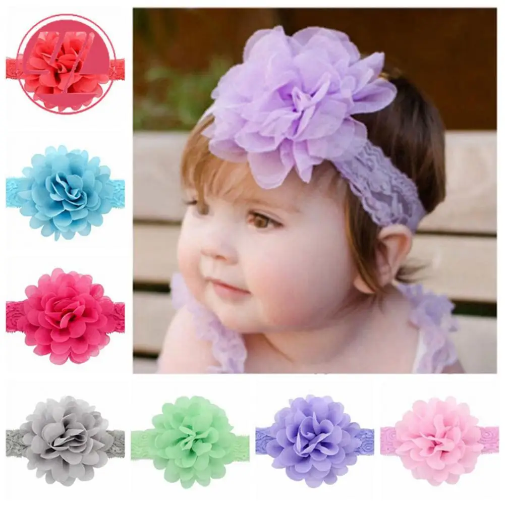 

Head Wrap Good Elasticity Lightweight Not Easy to Fall Off Creative Baby Girls Headband Hair Band for Gifts
