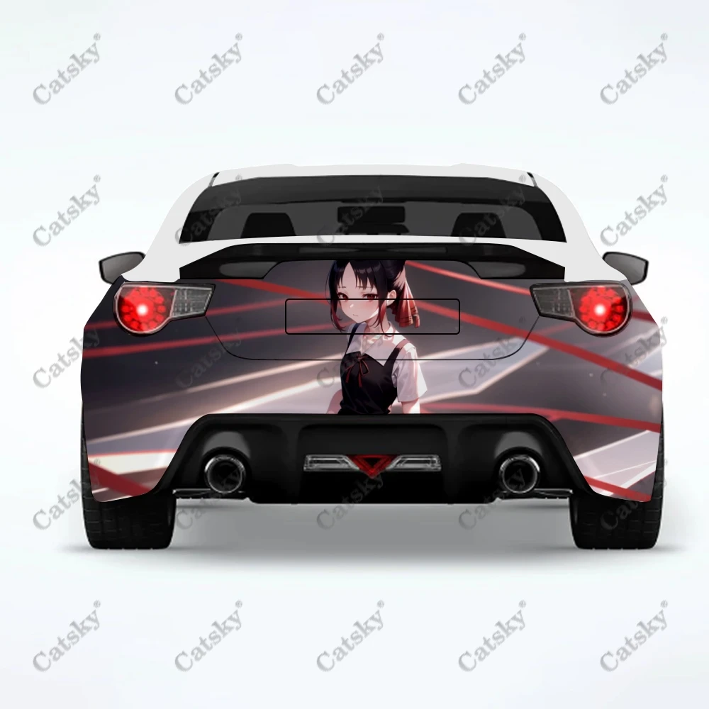 

Наклейки Kaguya-sama Love Is War, наклейки на автомобиль, грузовик, задний хвост, модификация, картина, подходит для грузовика, обезболивающая упаковка, аксессуары, наклейки