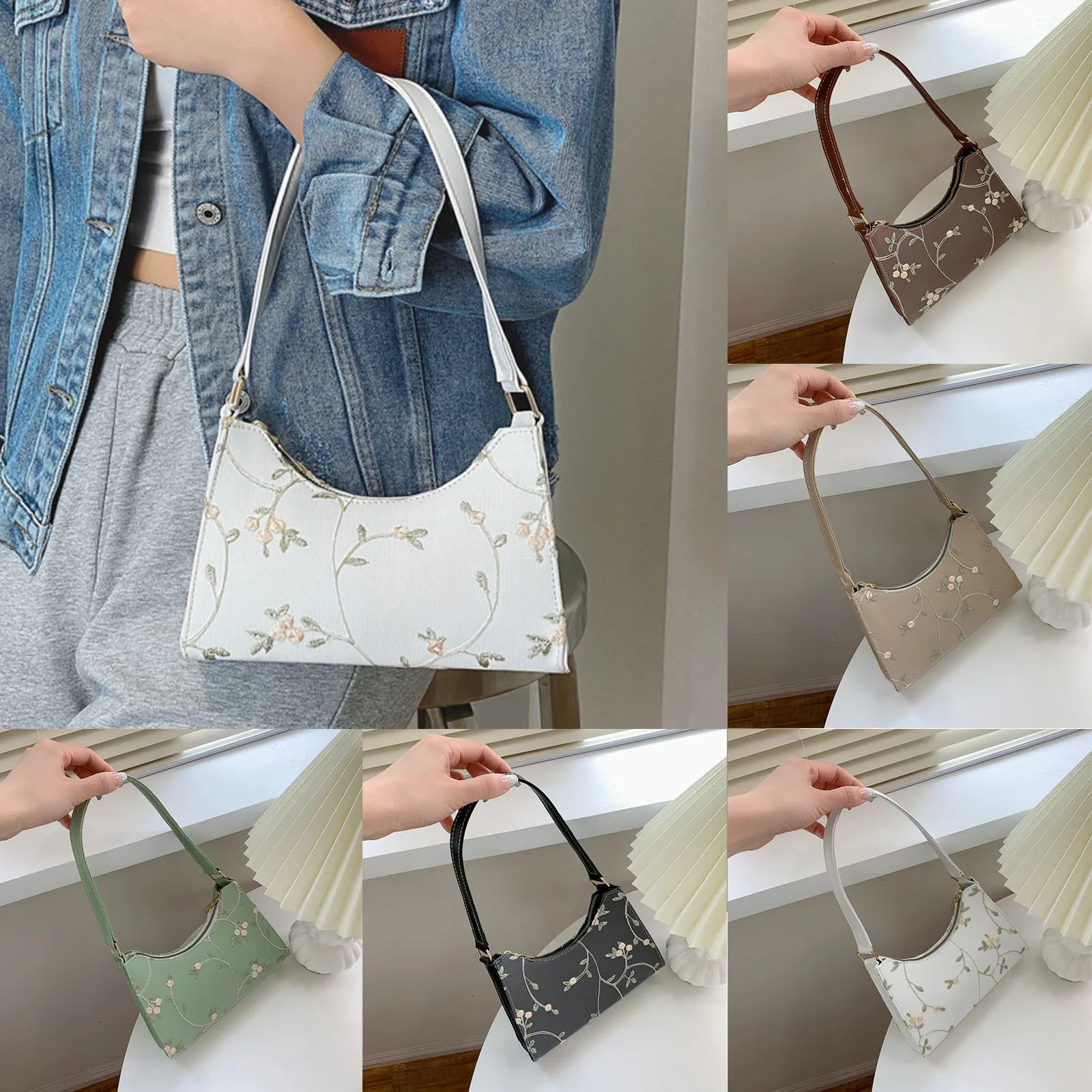 

Nylon Messenger Bags for Women Bag Underarm Bag Lace Shoulder Messenger Women's Bag Bag Messenger Small Leather Tote for Women