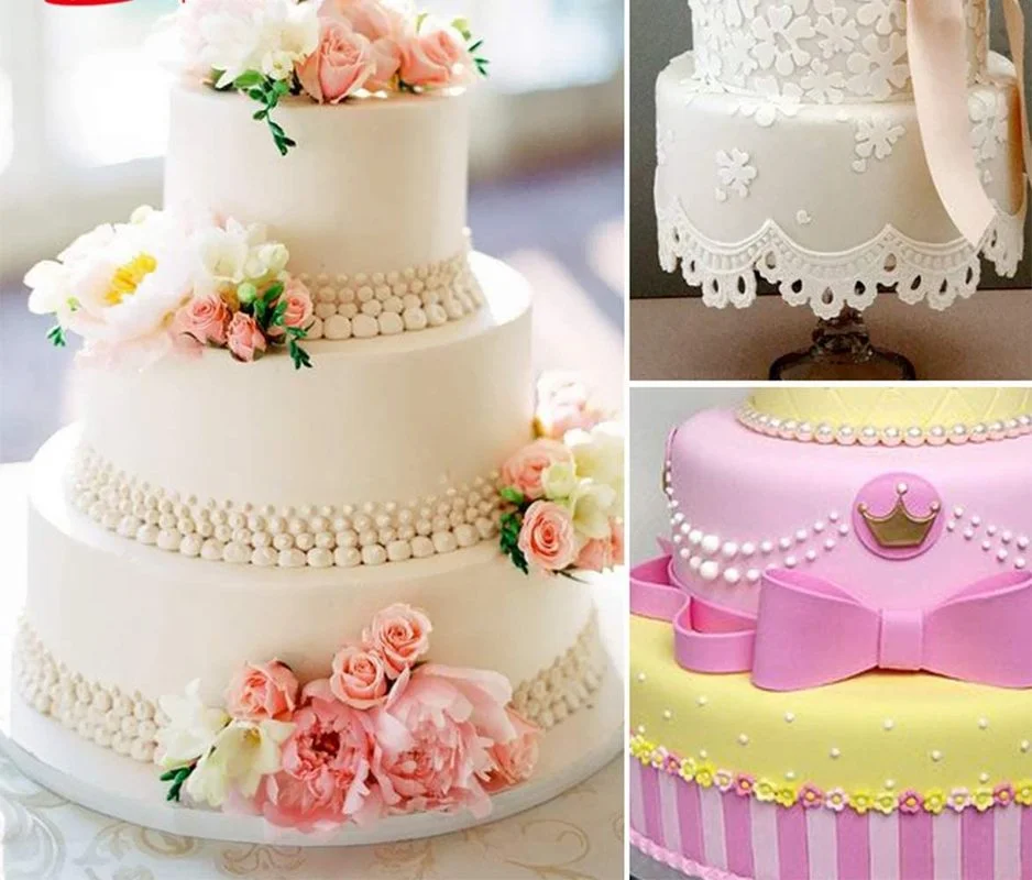 Силиконовая форма в стиле барокко рельефная граница жемчужина искусственная