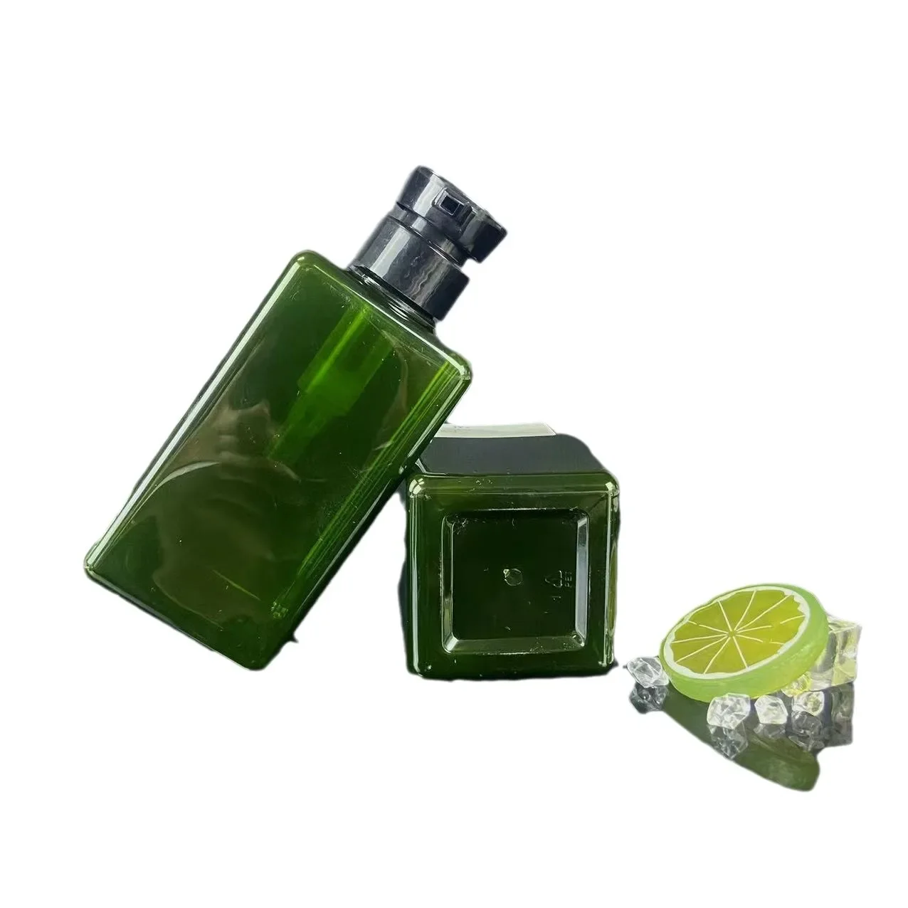 480 мл квадратная бутылка для ухода за волосами шампунь гель ванны пластиковая