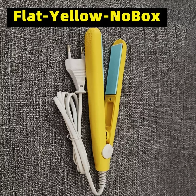 

Мини-утюжок для выпрямления волос, Керамический выпрямитель для бороды, Плойка для завивки волос, инструменты для стайлинга, 2022