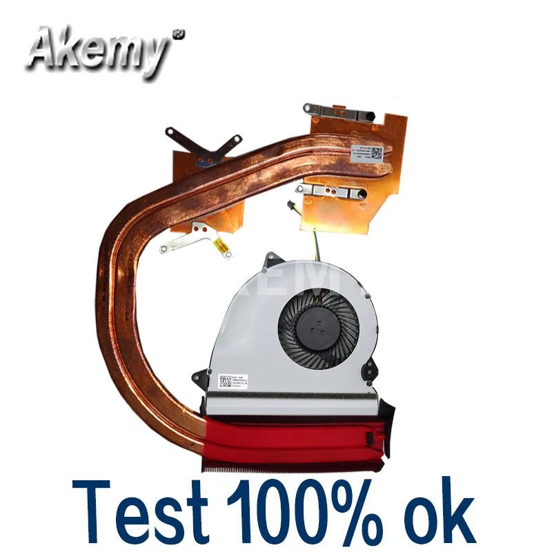 

Akemy For ASUS GL552 GL552J GL552JX ZX50J Laptop CPU GPU Cooling Fan Heatsink Heat Sink Cooler 13N0-SNP0101
