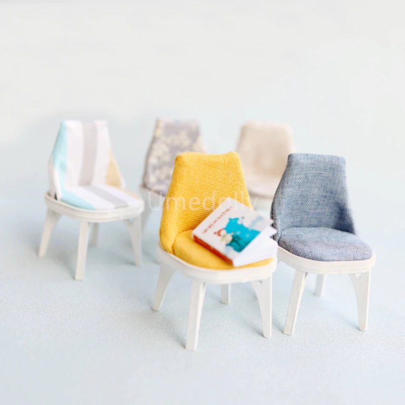 Миниатюрная мебель для кукольного домика в масштабе 1/12 Миниатюрный стол и стул