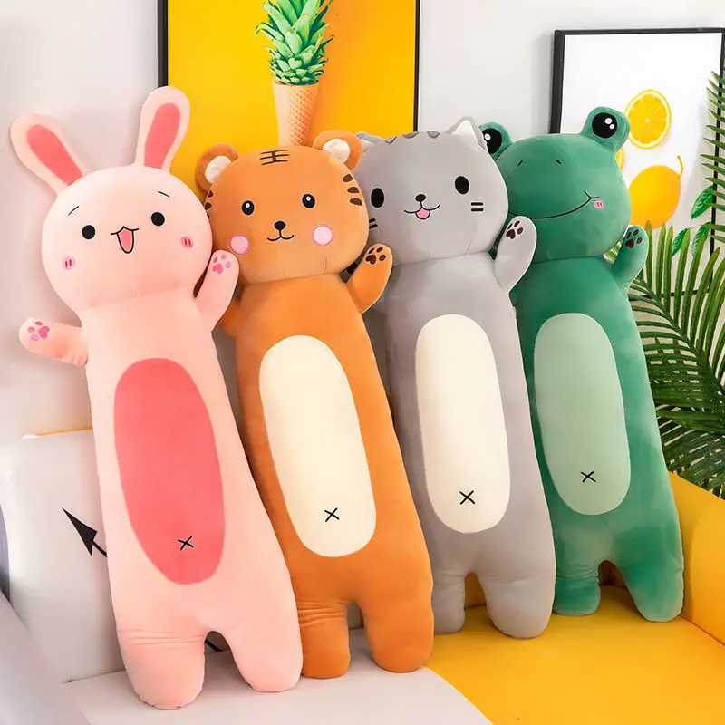 

Cartoon Long Animals Plush Toy Squishy Sleeping Friend Stuff Cat Bunny Pig Fox Dinosaur Unicorn Doll Christmas Gift 70/90/110cm