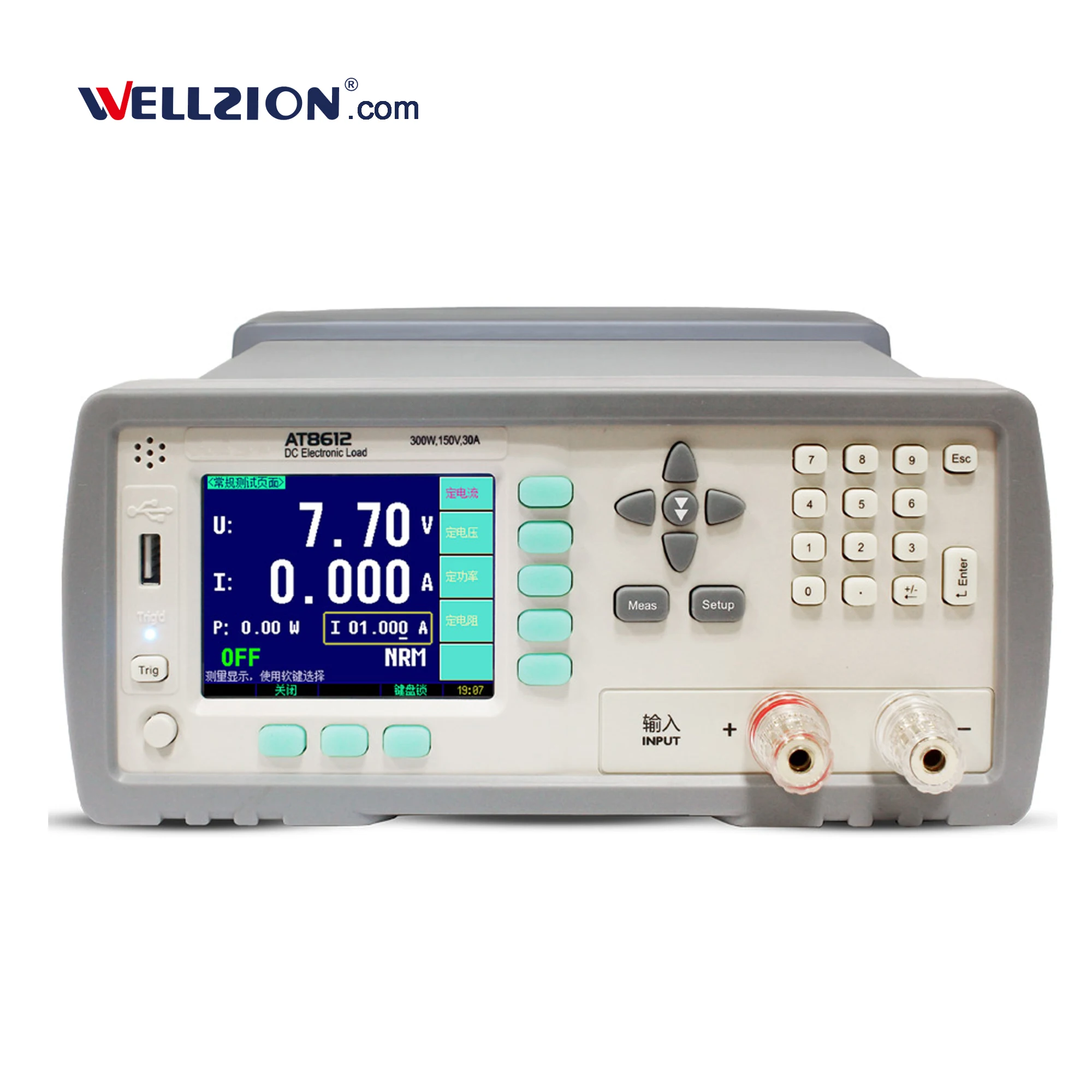 

AT8611,150V 30A 150W DC Electronic Load