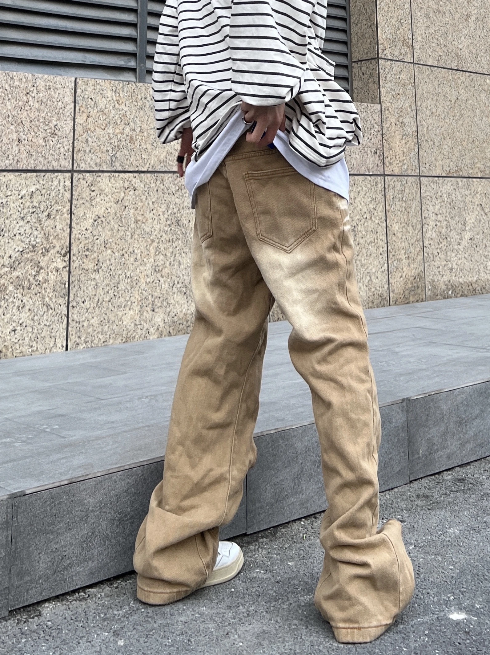 Men's Jeans Retro Zipper Design Multi-pocket Straight Loose Y2k Pants Loose Jeans Jeans Men Luxury Korea Fashion Street Clothes