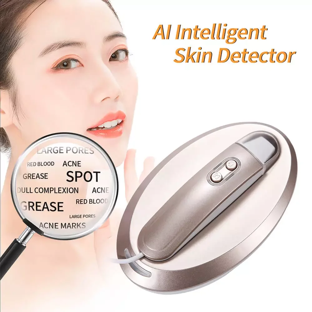 

AI Intelligent Skin Detector 8 Million Pixels Facial Deter Skin Problem Epidermis Dermis UV Analysis Skin Tester Beauty Salon
