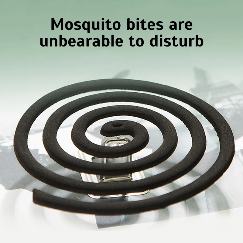 В упаковке 10 шт. москитных спиралей ароматные копченые катушки от комаров