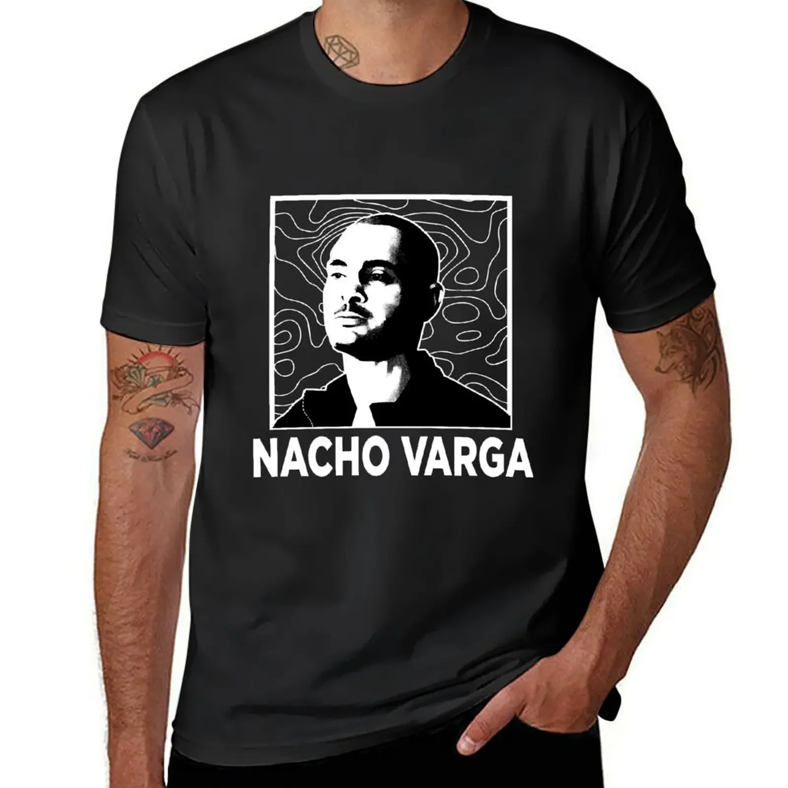 Футболка Nacho Varga Fanart Classic быстросохнущая корейская модная мужская футболка