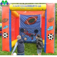 carnival inflatable soccer goal football shoot gamerugby penalty shootoutsoccer kick game for sale