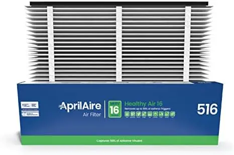 

516 Replacement Filter for AprilAire Whole House Air Purifiers - MERV 16, Allergy, Asthma, & Virus, 31x28x4 Air Filter (Pack