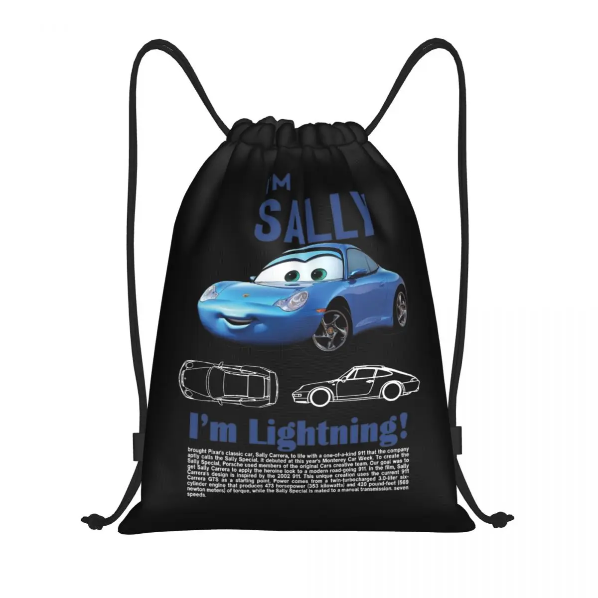 Рюкзак на шнурке для занятий спортом Mcqueen