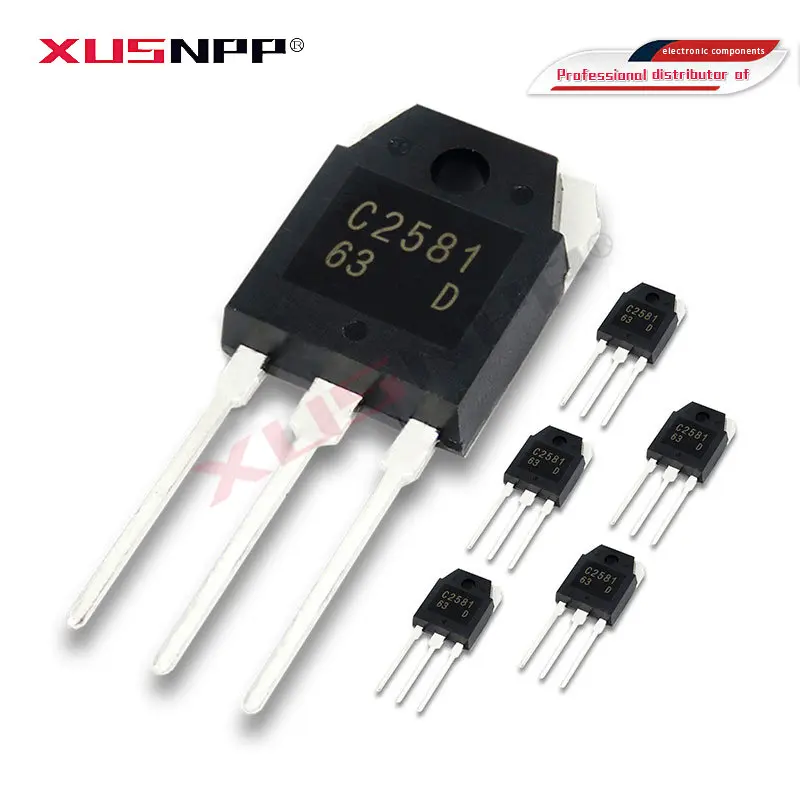 

10 шт., 2SA1106 2SC2581 до 3p (5 шт., A1106 + 5 шт., C2581)