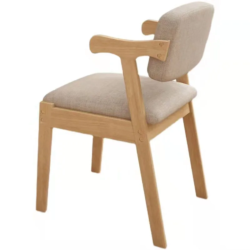 Стул обеденный из твердого дерева в скандинавском стиле, дата обучения, простое кресло для отдыха, компьютерный стул, современные кресла от AliExpress WW