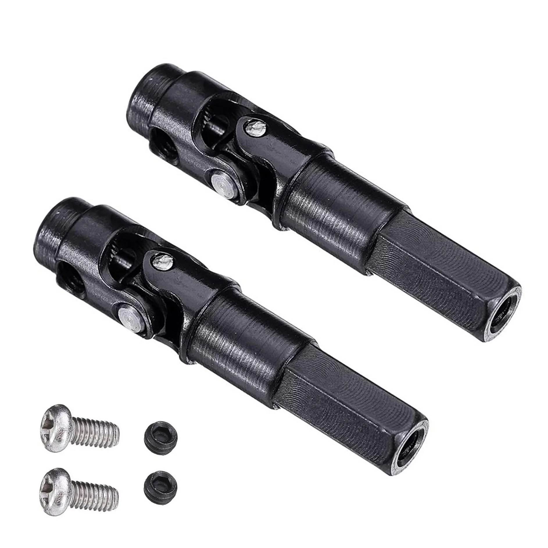 

Metal Front Axle Drive Shaft 5mm Combiner Wheel Hex Adapter for WPL C14 C24 C34 B14 B24 B36 MN D90 MN99S RC Car Upgrade Parts