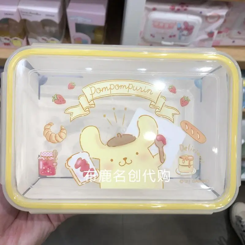 Sanrios помпон Пурины коричная Милая мультяшная кавайная прямоугольная