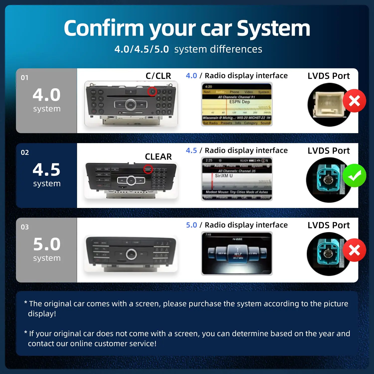 Фото Беспроводной CarPlay для Mercedes Benz C-класса W204 S204, мультимедийный видеоплеер с сенсорным экраном, Android Auto, центральный монитор №3