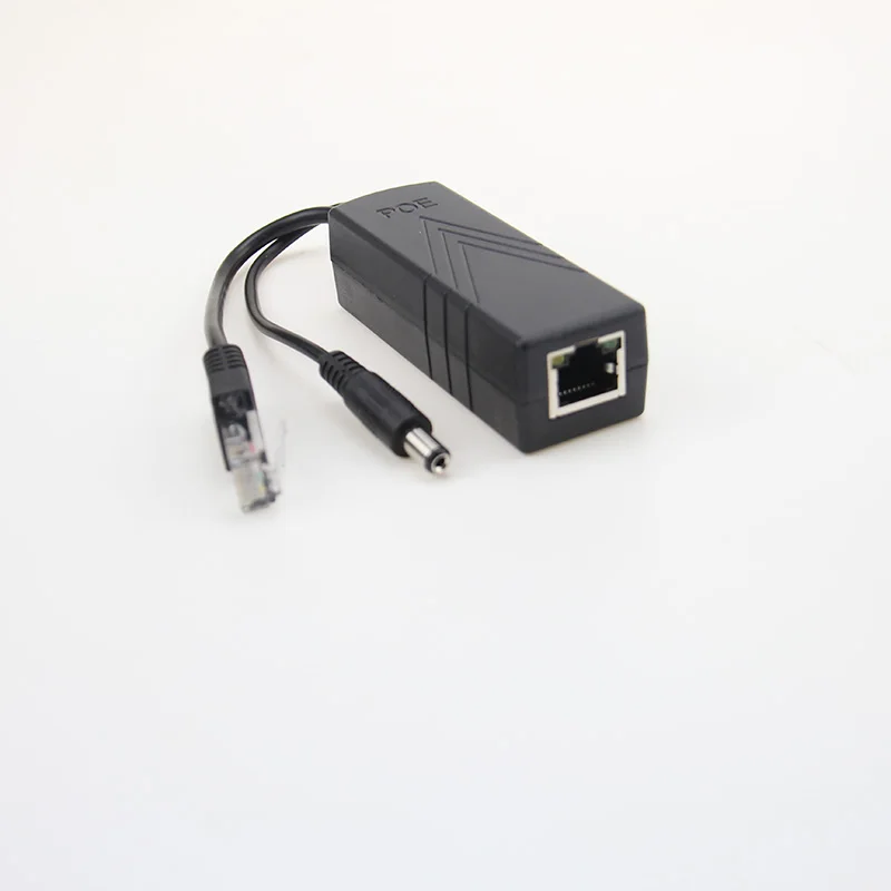 48V to 12V 2A 100m High quality POE Adapter cable POE Splitter Power supply module 12v separator combiner for CCTV camera