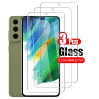 3pcs tempered glass for samsung galaxy a52 a53 a73 screen protector for samsung a03 a13 a23 s20fe 4g s21fe 5g protective glass