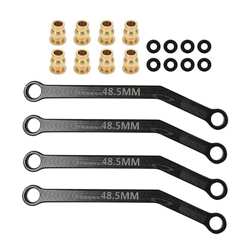 

Для FMS FCX24 металлические звенья шасси с высоким зазором тяги 1/24 RC Crawler автомобиль аксессуары