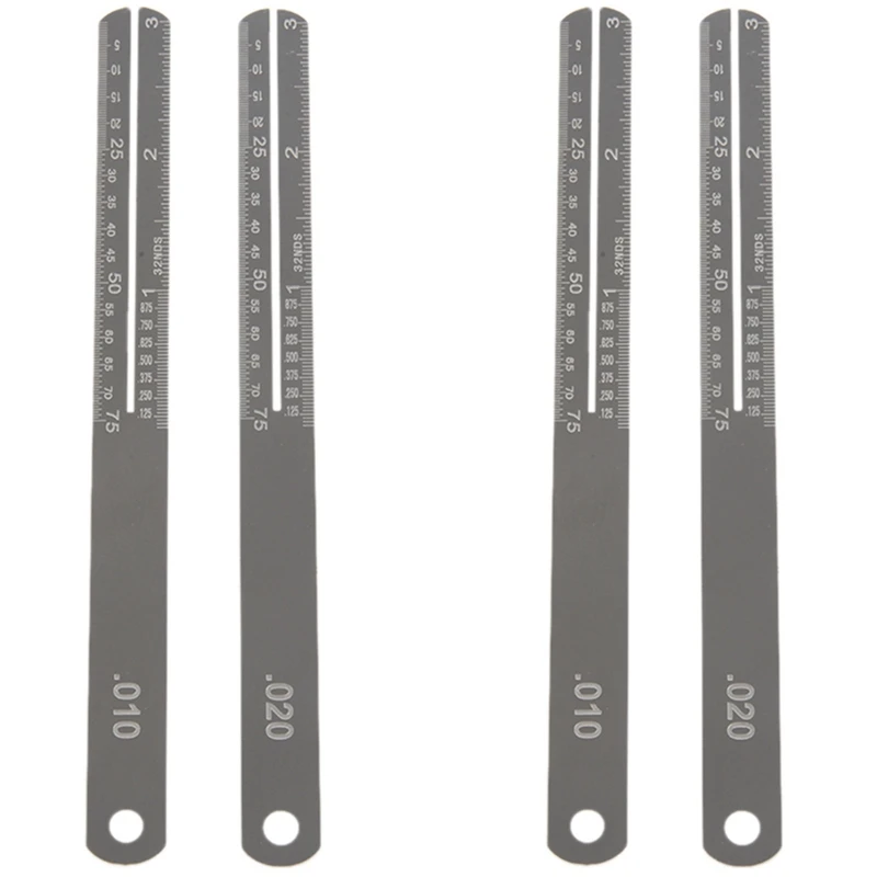 

4X Guitar Fret Puller Fretboard Fingerboard Repair Tool Protector Steel Plate Capacitor Measure Luthier