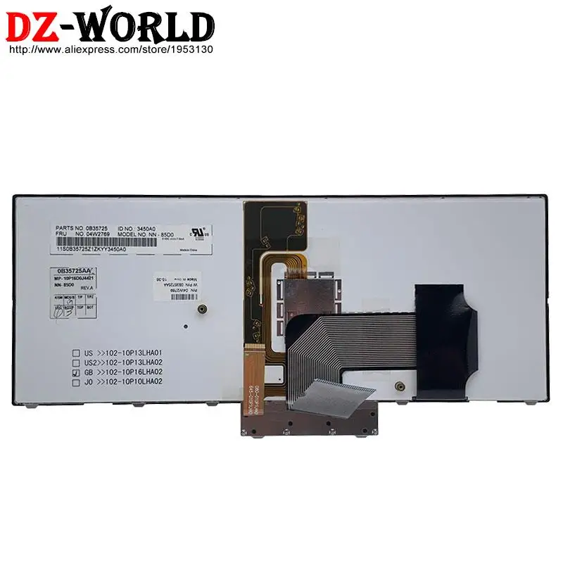 Qwertz DE Клавиатура с немецкой подсветкой новая Оригинальная для Lenovo Thinkpad X1