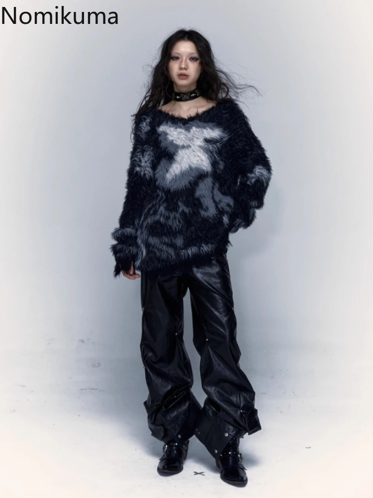 Осенне-зимняя одежда пуловеры для женщин женский Модный корейский джемпер