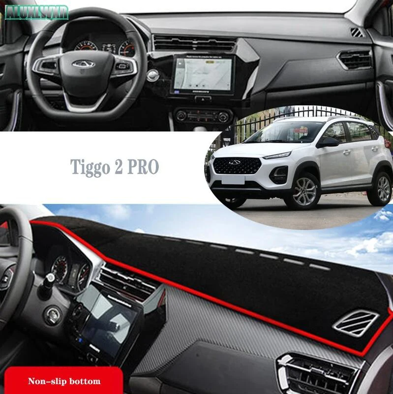 

Приборная панель автомобиля Избегайте светильник Pad инструмент покрытие платформы стол коврики ковры авто аксессуары для Chery Tiggo 2 Pro 3 4 5 7 8 Pro