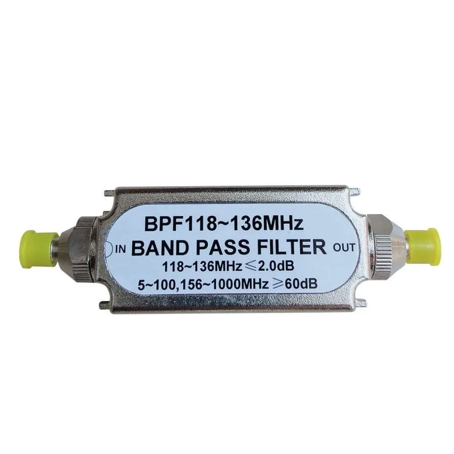 Фото Новый полосовой фильтр BPF 118-136 МГц, 50 Ом, с разъемом SMA №1