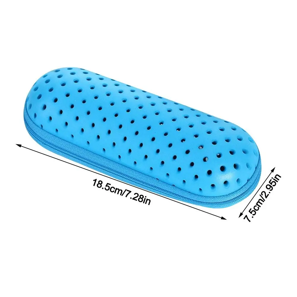 Унисекс портативный дышащий чехол для хранения очков из ЭВА солнцезащитные очки