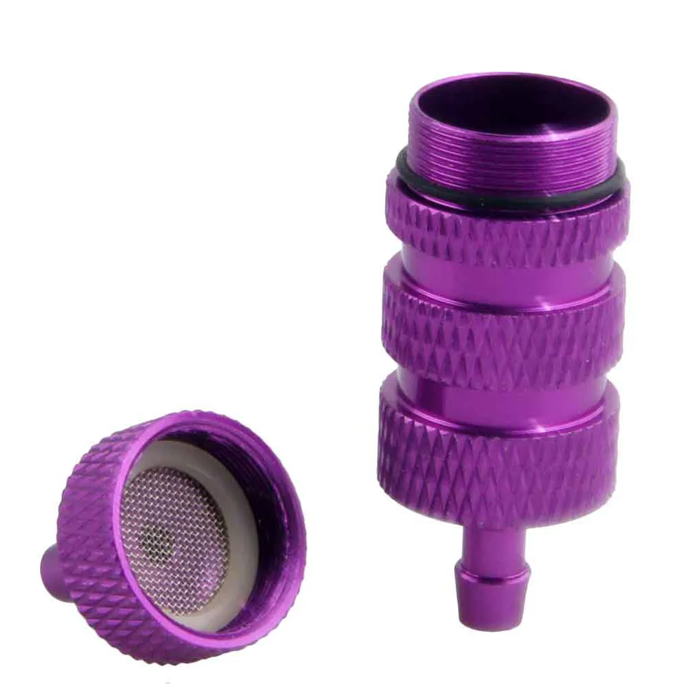 Топливный фильтр из алюминиевого сплава Nitro детали двигателя 80118 топливный бак