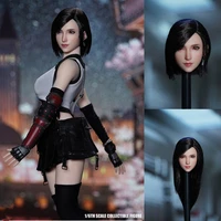 super duck sdh032 16 scale model tifa head sculpt carving for 12 inch action figure female ph tbl pale body collection doll toy