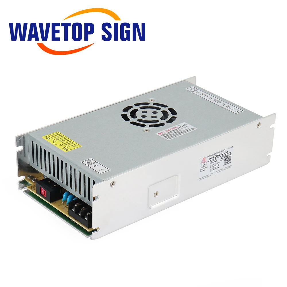 Импульсный источник питания WaveTopSign тройной выход HF500W-QV А 24 В 15 5 для лазерной