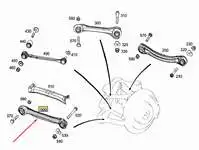 

Store code: M-397 for balance arm rear bottom ON (pusher arm) SLK-CLASS R172 11