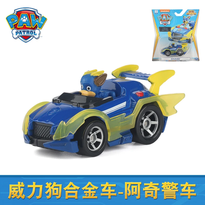

Paw Patrol Rescue Cars Alloy Series Vehicle Power Dog Super Power Team Chase Metal Car Model Toys for Kids Holiday Gift