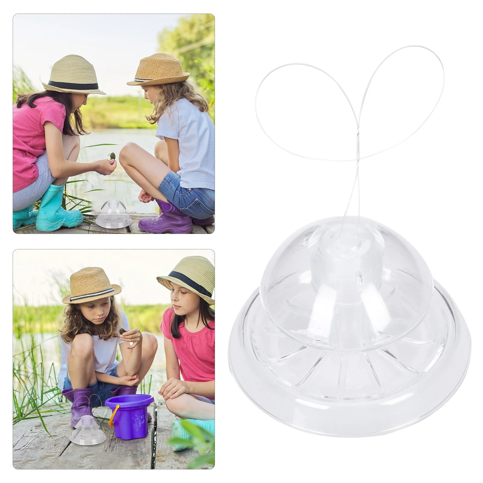 

Aquarium Snail Catch Box: Transparent Snail Plants Planarian Leech Removal Device Catcher Box for Aquarium Tank